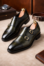 Sapato Social Double Monk Premium