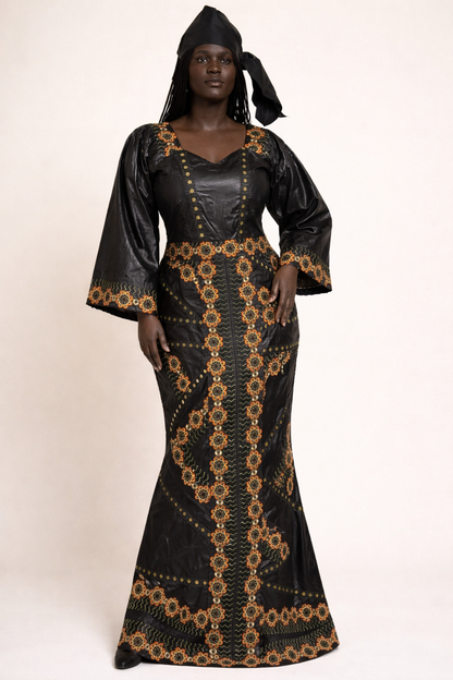 Vestido BVM Royal Essence – Noir Dourado